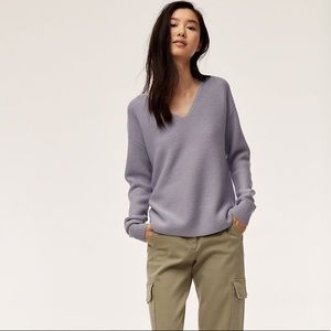 Aritzia Wilfred Free “Wolter” 100% merino wool